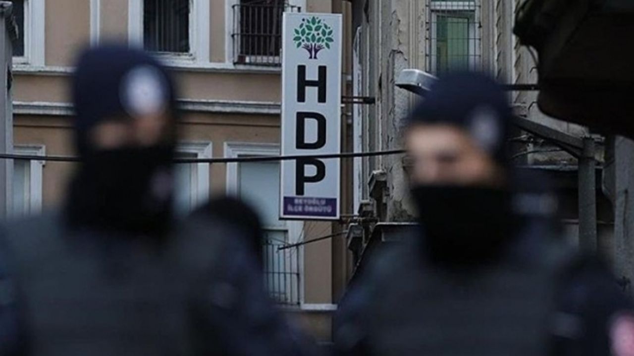 Ankara’da HDP’ye operasyon: Çok sayıda gözaltı var
