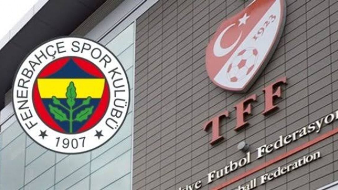 Fenerbahçe'den TFF'ye 250 milyon liralık  tazminat davası