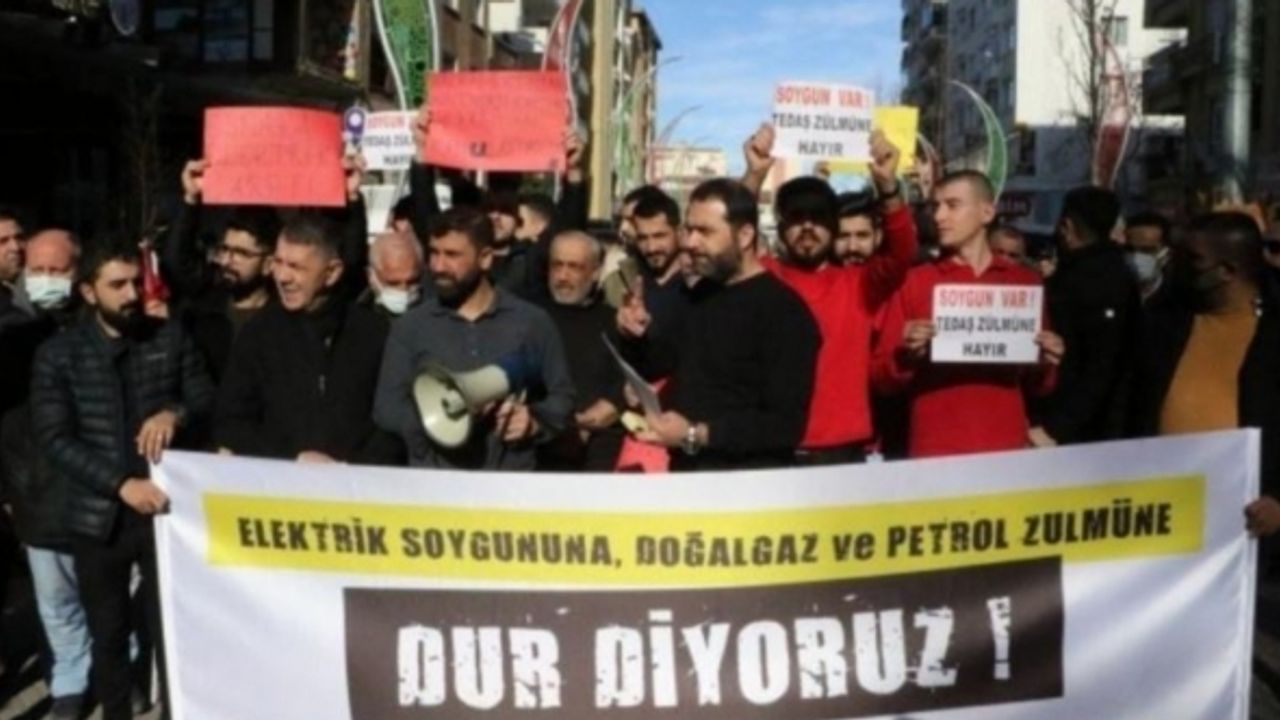 Diyarbakır esnafından zam protestosu: "Zamlar geri çekilsin" 