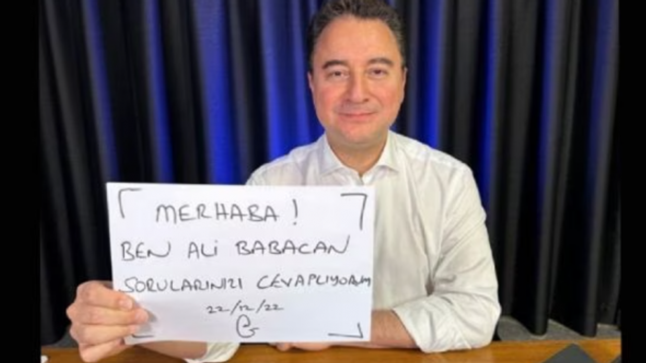 Ali Babacan'a Ekşi Sözlük'te 'pişmanlık' sorusu: 'Keşke 2017'de...'