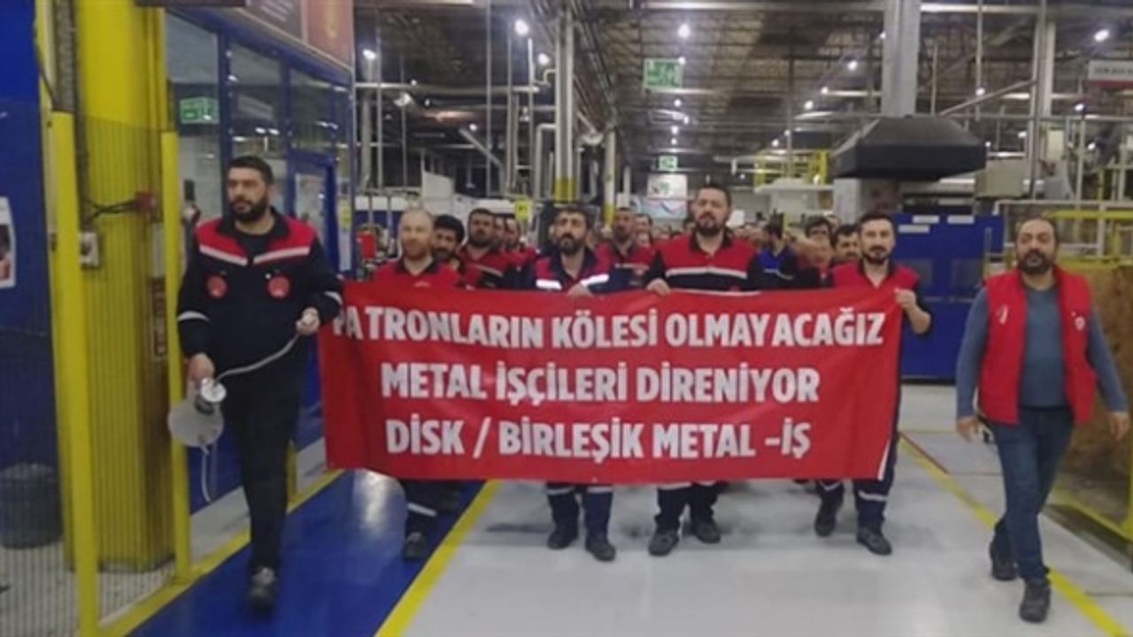 Birleşik Metal İş’ten ‘grev yasağı’ tepkisi: İşçiler bu hukuksuz grev yasağını tanımayacak