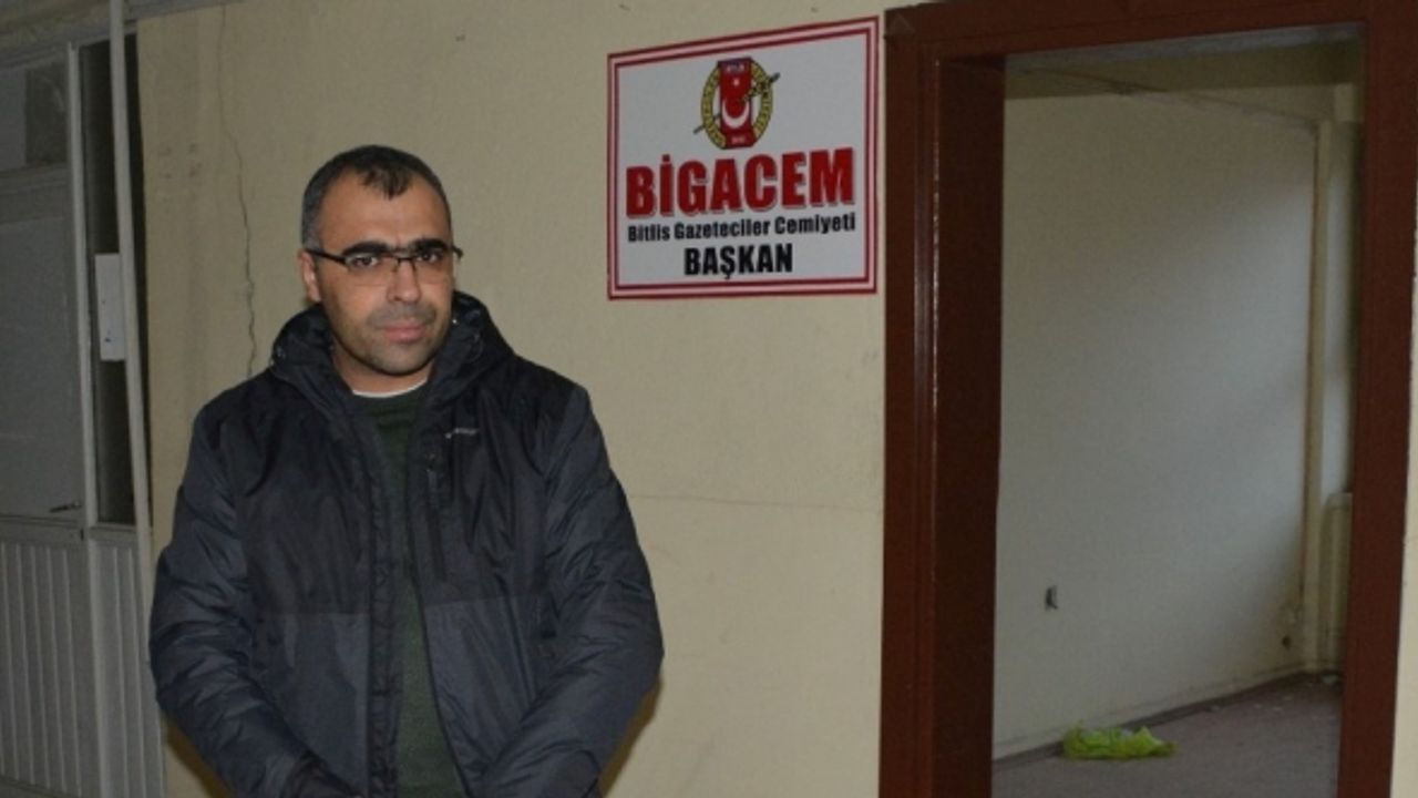 Hırsızlar Bitlis Gazeteciler Cemiyetini talan etti: Kapıyı bile çaldılar