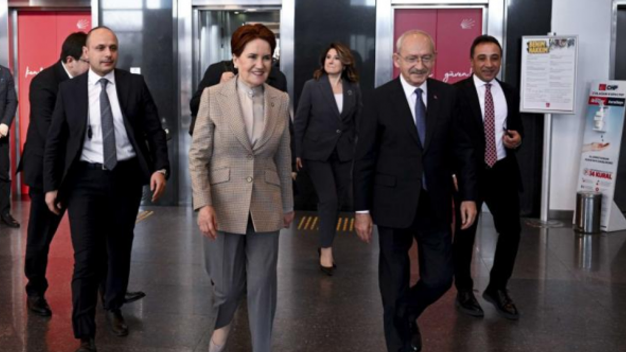 Meral Akşener CHP Genel Başkanı Kılıçdaroğlu ile bir araya geldi