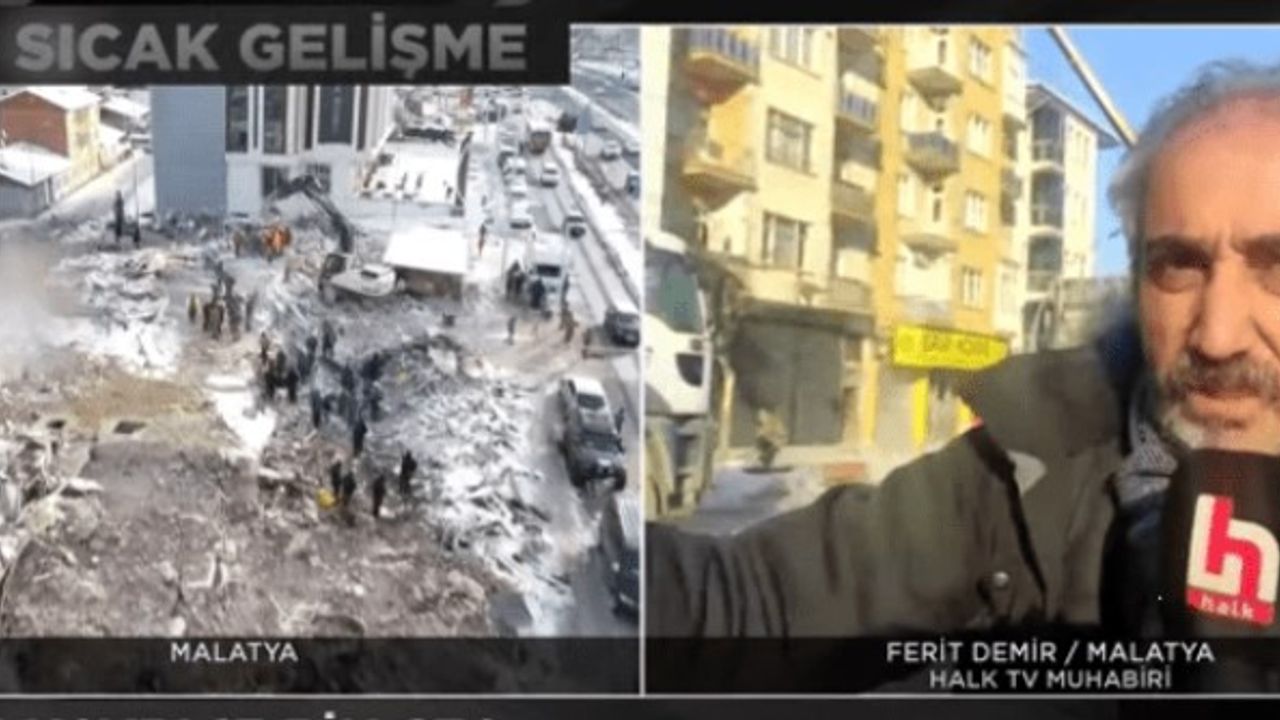 Gazeteci Ferit Demir, AKP'ye yakın medyanın deprem bölgesinde nasıl çalıştığını anlattı: Herkes şok oldu