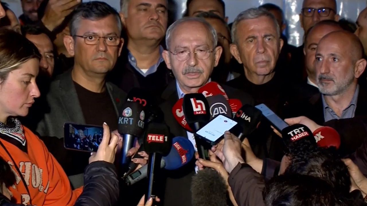 Kemal Kılıçdaroğlu: Hesap sorarız