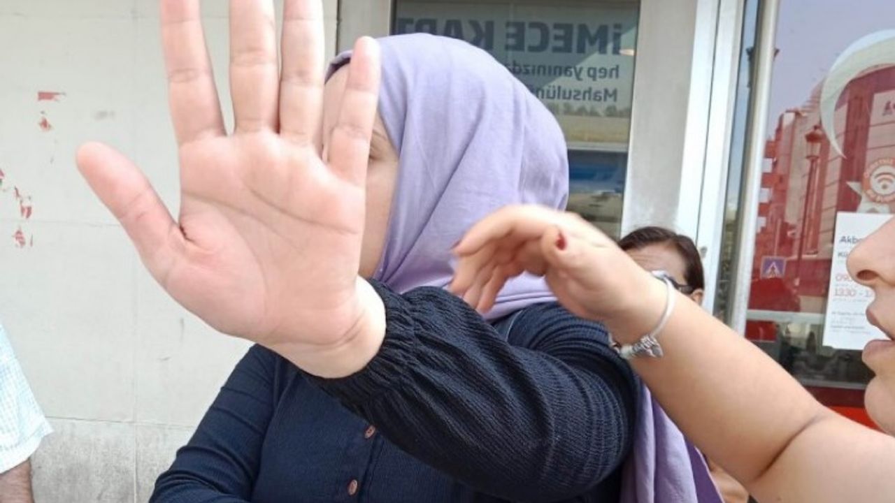 HDP binasına saldıran kadın: Beni polis gönderdi