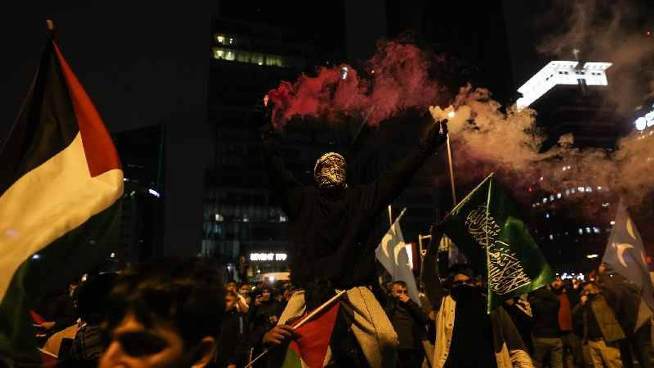 İstanbul’da İsrail protestosu; 1 kişi hayatını kaybetti