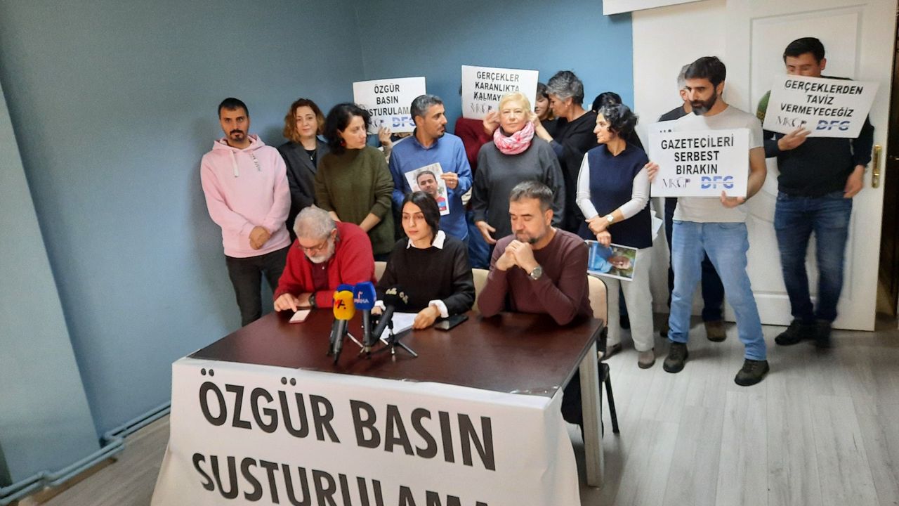 Tutuklu gazeteciler için çağrı: Arkadaşlarımızı serbest bırakın