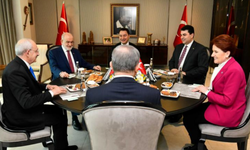 Altılı masadan ortak açıklama: 'Erdoğan'ın adaylığı mümkün değildir'