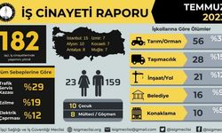 Temmuz’da 182 işçi iş cinayetlerinde hayatını kaybetti!