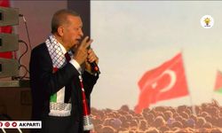 Erdoğan Gazze mitinginde Gezi ve muhalefeti hedef aldı: Neymiş, Hamas ile İsrail aynıymış