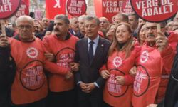 Özgür Özel’in de katıldığı DİSK yürüyüşünde konuşan Çerkezoğlu: Hakkımızı alacağız