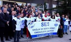 SES üyesi emekçiler sürgünü protesto etti