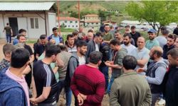 Çorum’da maden işçileri eylemde: 'Toprak kayması olduğu' iddiasıyla 220 işçi ücretsiz izne çıkarıldı