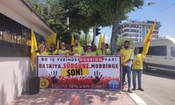 Eğitim Sen Van Şubesi'nden "çifte standart" protestosu