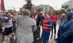 Polonez işçilerine bu kez Çatalca Müftüsü, 'Böyle hak aranmaz' diyerek müdahale etti