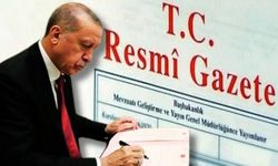 Erdoğan imzaladı: Atama ve görevden alma kararları Resmi Gazete'de