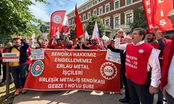 Alman sermayeli Erlau Metal işçileri haklarını istiyor
