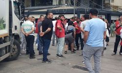 Grevdeki İzBB işçileri grev kırıcılığını engelledi