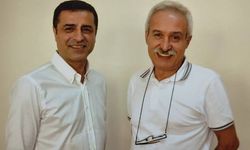 DEM Parti Eş Genel Başkanları Selahattin Demirtaş ve Selçuk Mızraklı'yı ziyaret etti