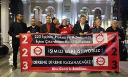 223 işçinin direnişi 106'ncı gününde
