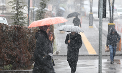 Meteoroloji' den kuvvetli yağış ve kar uyarısı