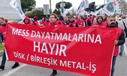Metal işçileri Bursa'da yürüdü: Sadaka değil, toplu sözleşme