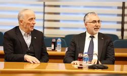 Asgari ücret komisyonu öncesi Çalışma Bakanı, Türk-İş'i ziyaret etti