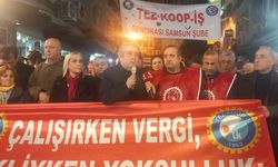 Samsun’da maaş artışına tepki: 'Gerçek enflasyon oranında zam yapılmalı'