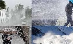 Meteoroloji' den kuvvetli kar ve fırtına uyarısı