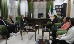 Fransız parlamenterlerden Kuzeydoğu Suriye’ye ziyaret