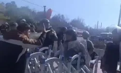 Polyak’ta direnişe jandarma müdahalesi