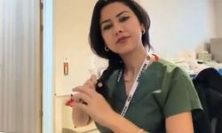 Saç ördüğü paylaşım nedeniyle yargılanan hemşire İkra Avcı beraat etti