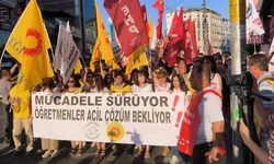 Özel sektör öğretmenlerinden açlık grevinin 15'inci gününde kararlılık mesajı