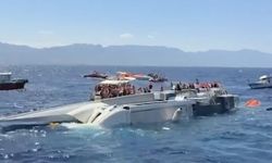 Girne açıklarında gemi faciası: Kayıp 20 kişi için arama sürüyor
