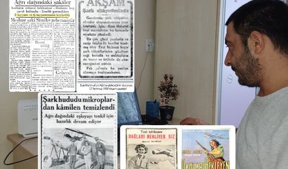 Araştırmacı Nihat Öner Ağrı isyanı ile ilgili o dönem yapılan haberleri derledi; Haberlerin tamamı  hayal ürünü