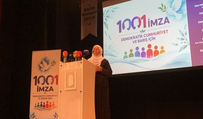 “Demokratik Cumhuriyet ve Barış İçin 1001 İmza” kampanyası duyuruldu