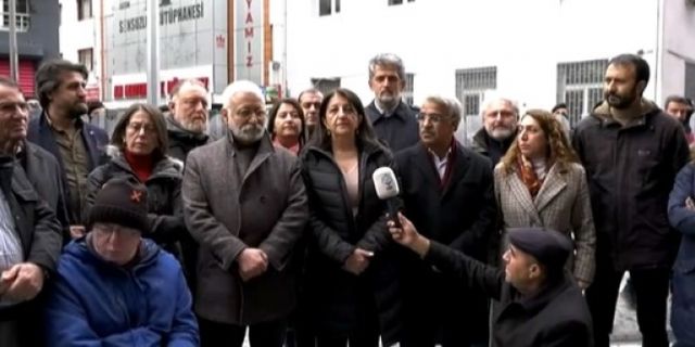 HDP Eş Başkanı Mithat Sancar parti binasına alınmadı! Kılıçdaroğlu Twitter'dan tepki gösterdi