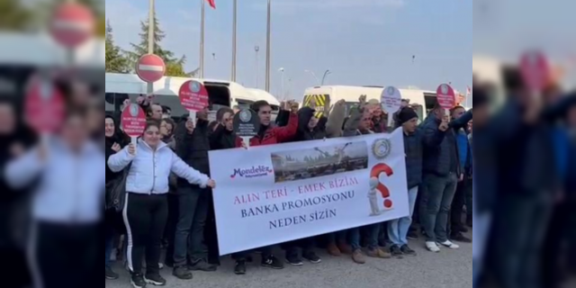 Kent Gıda işçisi promosyon hakkını istiyor