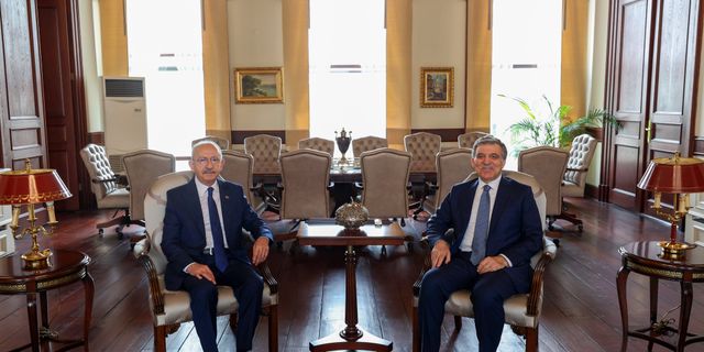 Kılıçdaroğlu, Abdullah Gül ile görüştü; Gül’den açıklama