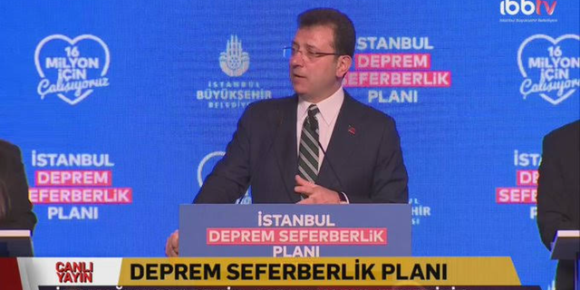 Ekrem İmamoğlu, İstanbul'da deprem seferberliğini başlattı: Her şeyi sıfırdan başlatıyoruz; düzeni değiştirmek zorundayı