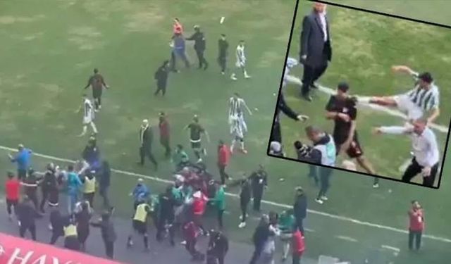 TFF’de adalet tersine işliyor; uçan tekme yiyen Diyarbekirsporlu oyuncuya 5 maç ceza!