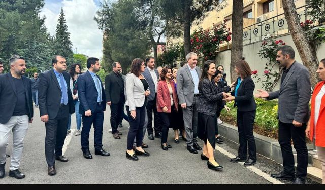 DEM Parti Eş Genel Başkanlarından Diyarbakır ve Mardin'e ziyaret