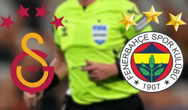 Galatasaray-Fenerbahçe maçının yabancı hakemi belli oldu