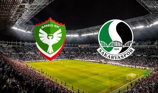 Trendyol 1. Lig'de Amedspor, Sakaryaspor'u konuk edecek