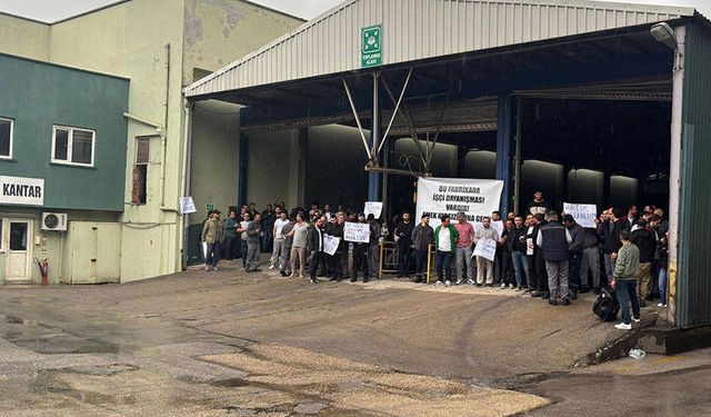 Aroma işçilerinden basın açıklaması