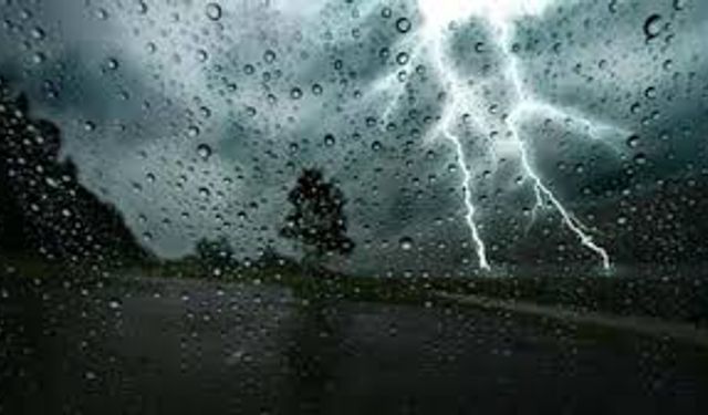 Meteoroloji'den gök gürültülü sağanak uyarısı
