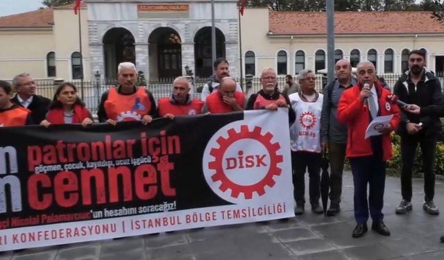 DİSK, dövülerek öldürülen Moldovalı işçi Palamarcıuc için açıklama yaptı