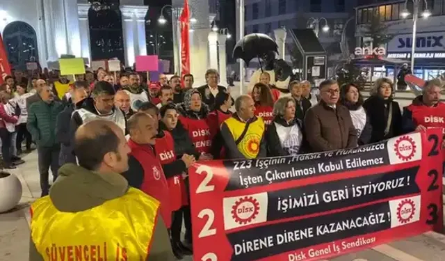 Van'da işten çıkarılan işçilerin eylemi 122. gününde de devam etti