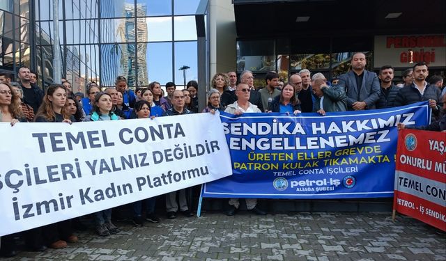Temel Conta’da grev kırıcılığının ikinci duruşması: “Mücadelemiz sürecek”